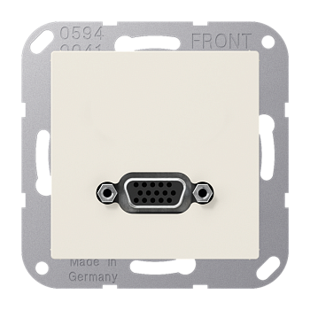 JUNG VGA (D-SUB), слоновая кость MAA1102