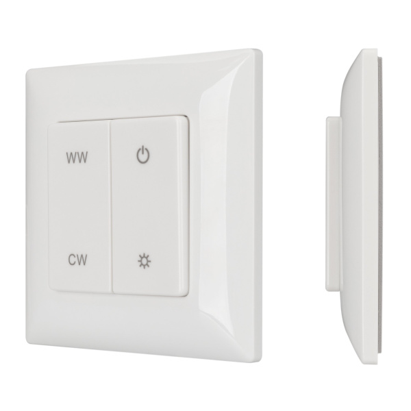 Arlight Панель SMART-P48-MIX-P-SUF (3V, 1 зона, Knob, 2.4G) (Пластик) 028302