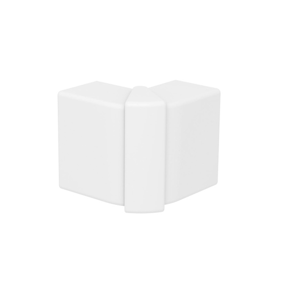 OBO Bettermann Угол внешний кабель-канала WDK 12x22 мм, ПВХ белый 6154432