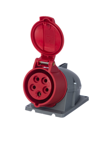 Купить ABB Розетка для монтажа на поверхность 16 А, 3P+N+E, 380V, IP44 2CMA193115R1000