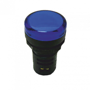 CHINT Индикатор ND16-22D/2 синий AC/DC230В (R)