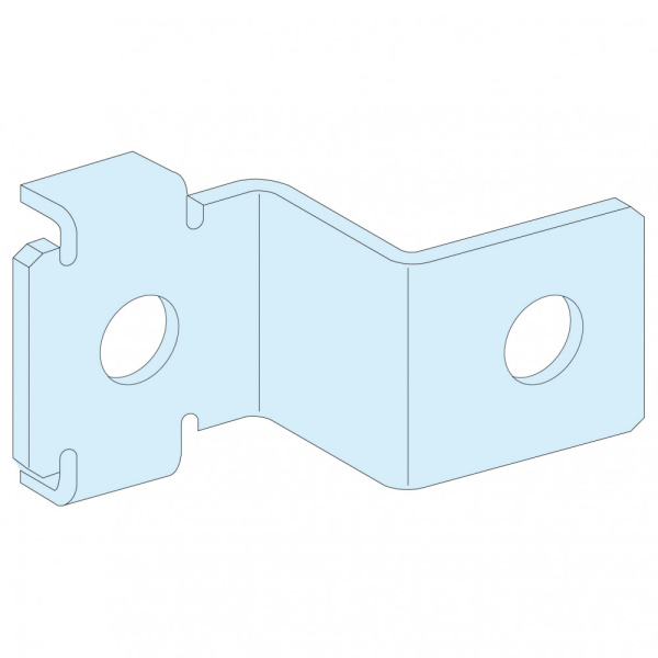 SE Prisma Plus G Проушины крепления шинки в вертикальные полки в шкаф, 45мм 04207