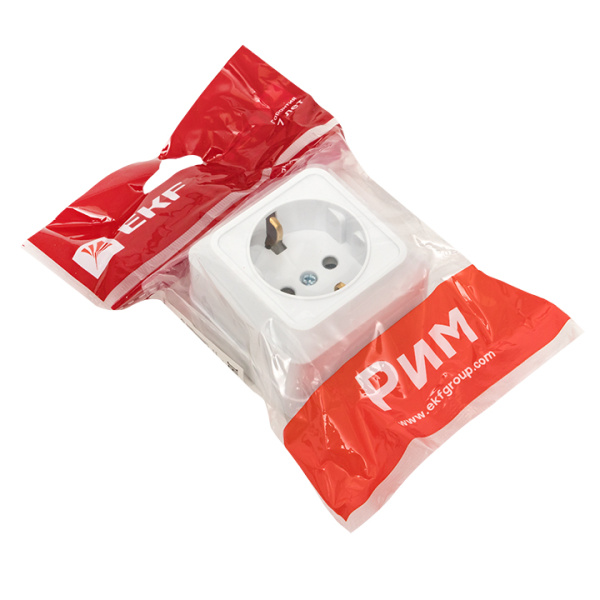 Купить EKF PROxima Рим Розетка 1-местная 16А с заземлением белая