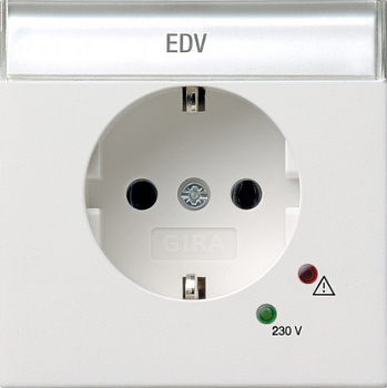 Gira Розетка с защитой от перенапряжения 0451112