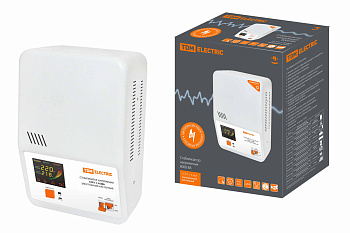 TDM Стабилизатор напряжения ССР1-1-8 кВА электронный настенный SQ1201-0027