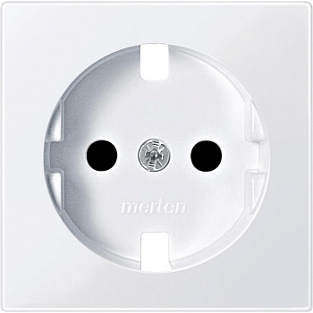 SE Merten SM Бел Актив Центральная плата для механизма розетки Schuko MTN2330-0325