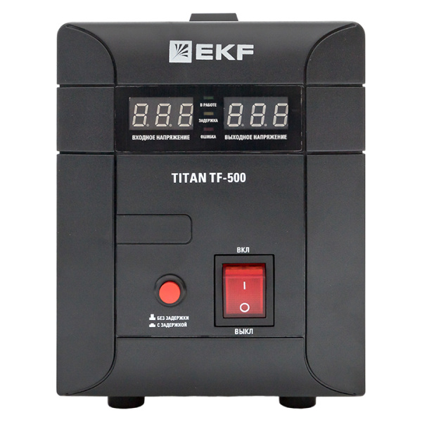 Купить Стабилизатор напряжения электронный напольного исполнения модернизированый TITAN -TF-500 EKF