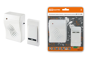 TDM Звонок ЗБР-11/1-36М (беспр., роз.) SQ1901-0008