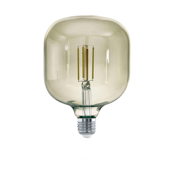 Eglo 12597 Лампа светодная филаментная диммир. T125, 4W(E27), 3000K, 380lm, черн прозрачн