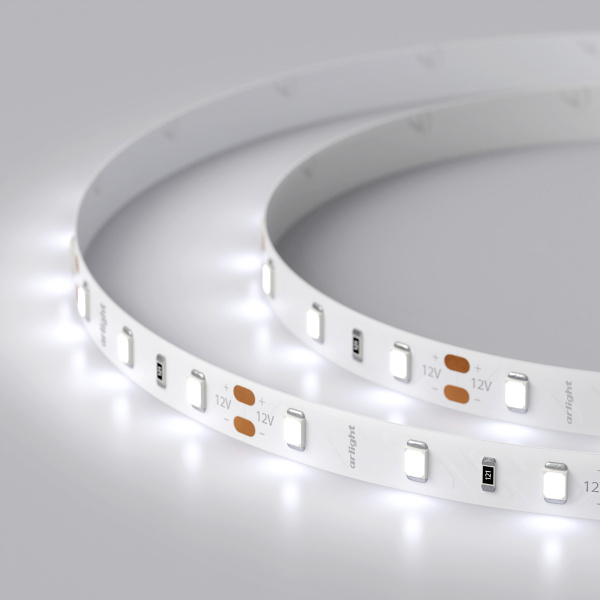 Купить Arlight Светодиодная лента RT 2-5000 12V Cool 8K (2835, 300 LED, PRO) (7.2 Вт/м, IP20) 016889(1)