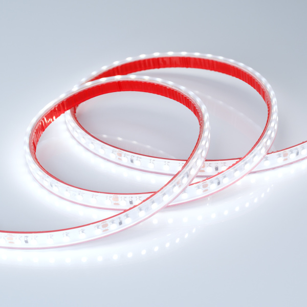 Купить Arlight Светодиодная лента RTW 2-5000PS-50m 24V White6000 2x (3528, 120 LED/m, LUX) (9.6 Вт/м, IP67) 024574