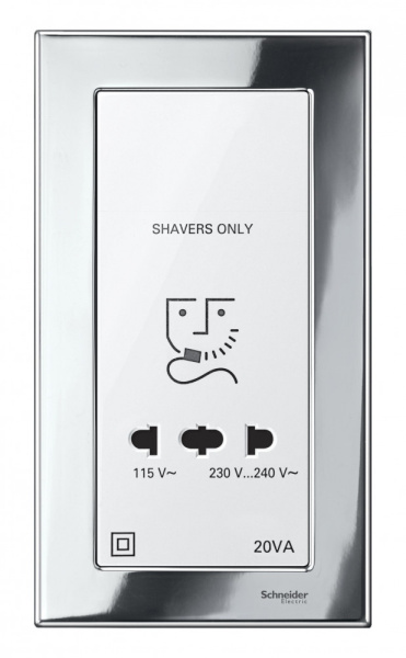 Купить SE Merten SM M-Elegance Хром Рамка 2-ая без перегородки MTN403839