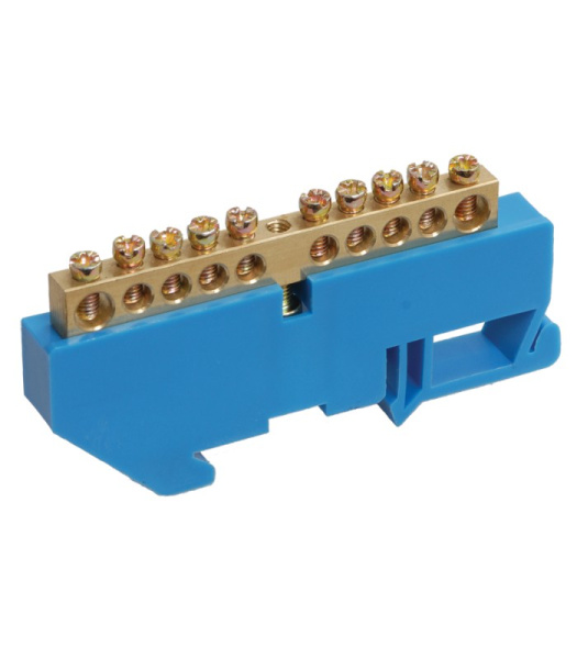 Купить IEK Шина N ноль на DIN-изол ШНИ-6х9-12-Д-С