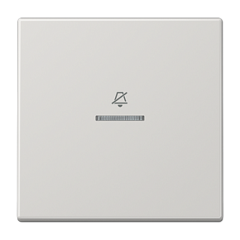 JUNG Двойная клавиша на гостиничный выключатель, комнатный модуль, светло-серый LSRUKO5DLG