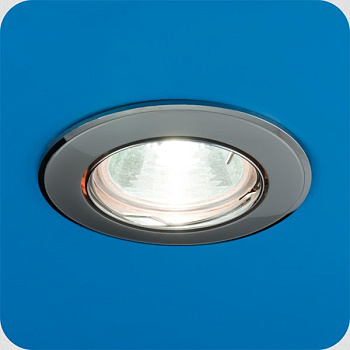 Italmac Nika 51 1 23 Светильник литой, поворотный,комбинированный хром/матовый хром/хром  MR 16