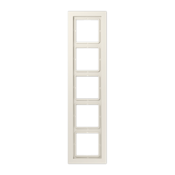 JUNG LSD Бежевая (дуропласт) Рамка 5-ая LSD985W