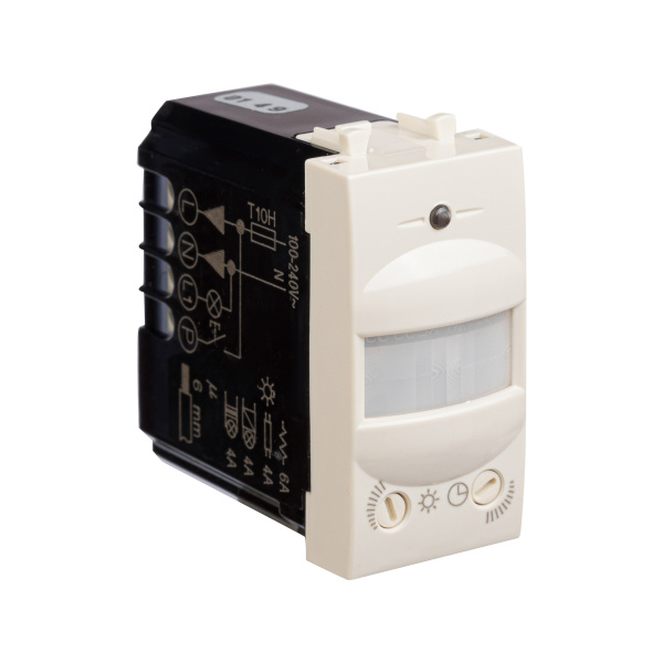 Купить DKC Датчик движения модульный, "Avanti", "Ванильная дымка", 1 модуль