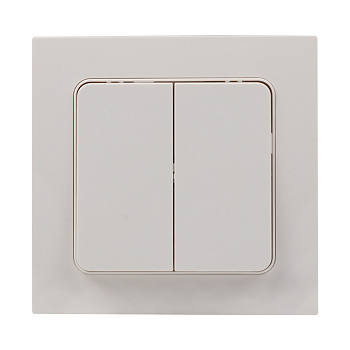 EKF PROxima Стокгольм Белый Выключатель проходной 2-кл, 10А, винт.клеммы