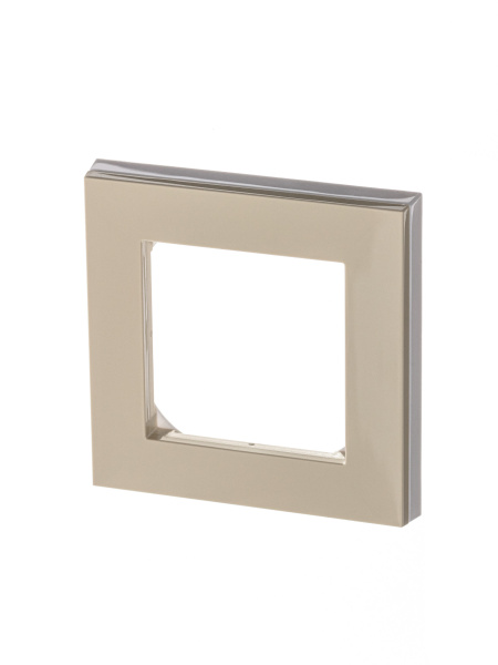 ABB EPJ Levit слоновая кость / белый Рамка 1 пост 2CHH015010A6017