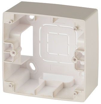 ЭРА 12-6101-04 Шампань Коробка наклад. монтажа 1 пост, 12