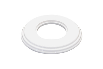 BIRONI Шедель Керамика Белый Рамка 1-ая (скрытый и накладной монтаж) BF2-610-01