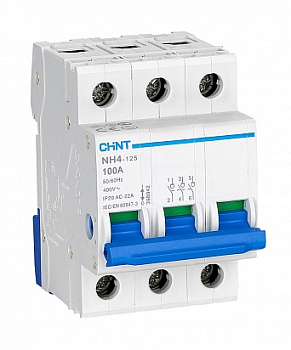 CHINT Выключатель нагрузки NH4 3P 125A (R)