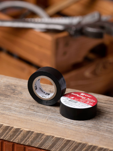 Купить EKF PROxima Изолента ПВХ 15мм 5м черный серии SafeFlex Auto