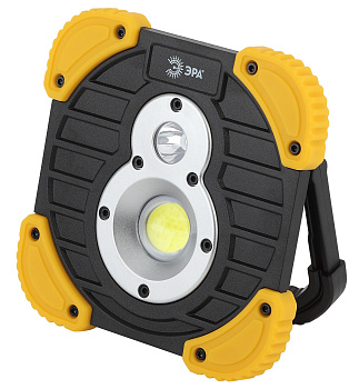 ЭРА PA-801 Фонарь прожектор серия "Практик" [10Вт COB, 3,3 Ач, диммер, IPX6, PowerBank, кор.]