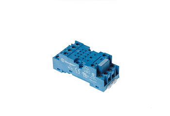 Finder Розетка с винтовыми клеммами (под шайбу) для реле 55.32, 55.34, таймера 85.02, 85.04; применяются модули 99.01; в комплекте металлическая клипс 94749SMA