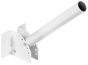 IEK Кронштейн КР-4М D=48 L=500 монтаж. лента рег. угол белый