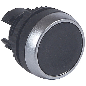 Legrand Osmoz Головка ''нажал вкл., нажал откл.'' ∅ 22,3 для компл. с пот. толкателем без подсв. IP 66 чёрный 023846