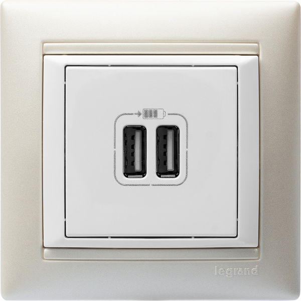 Купить Legrand Valena Белый/Серебряный штрих Рамка 1-ая 770491