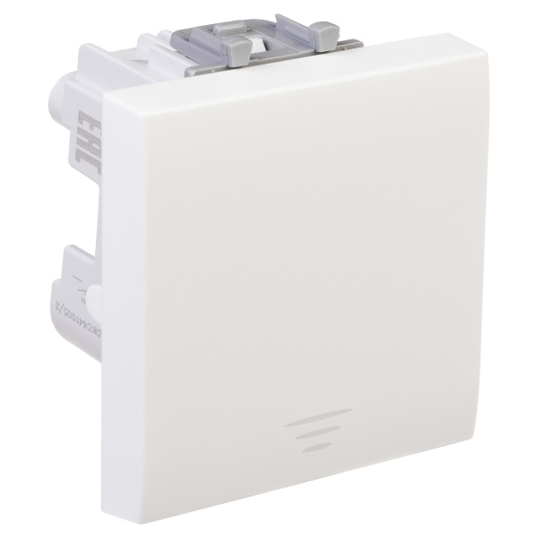 Купить DKC Кнопка одноклавишная модульная, "Avanti", "Белое облако", 2 модуля