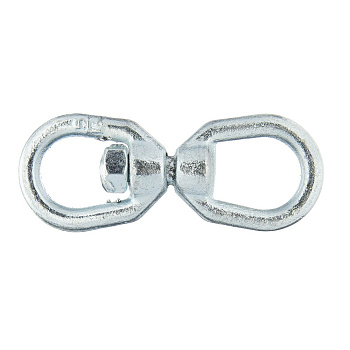 Tech-Krep Вертлюг петля-петля оцинк. 16мм (1 шт) - ярлык 112756