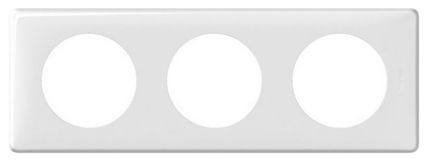 Купить Legrand Celiane Бел Рамка 3-ая (2+2+2 мод) 068633