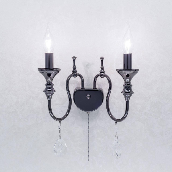 Купить Citilux CL437324 Рига Черн.Хром Светильник Бра