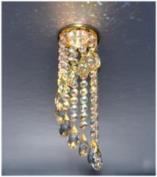 Italmac Florencia 51 5 04 Светильник штампованный с подвесным стеклом, MR16