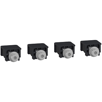 SE Compact NSXm Набор клемм с гайками и винтами NSXm каб.наконеч./шины 4 шт. LV426961