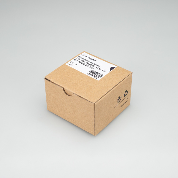 Купить Arlight Коннектор питания ARL-MOONLIGHT-1712-CON-POWER-DR-WH (Пластик) 028052