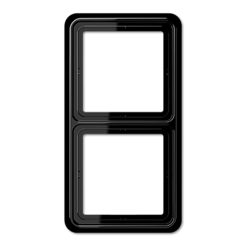 JUNG CD 500 Черная Рамка 2-ая CD582SW