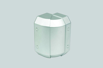 Simon Connect Алюминий Угол внешний регулируемый для TK01133-8, Кабломакс TKA002213-8