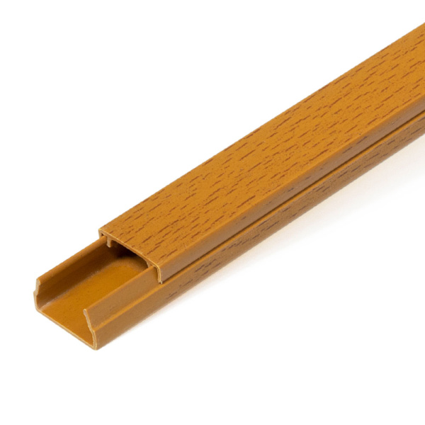 Промрукав Кабель-канал бук 2-й замок в п/э 15х10 (144 м/уп) PR03.0194