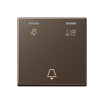 JUNG Клавиша для гостиничных кнопочных модулей 531KO5EUM24 или 531KO5EUM230, мокко ACUKO5MMO