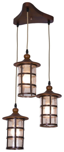 Velante 588-706-03, Светильник подвесной E27,3x60W