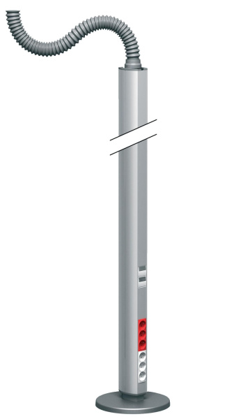Купить SE OptiLine 45 Стойка 2-сторонняя свобод. 2,45м без основания анодированное покрытие ISM20116