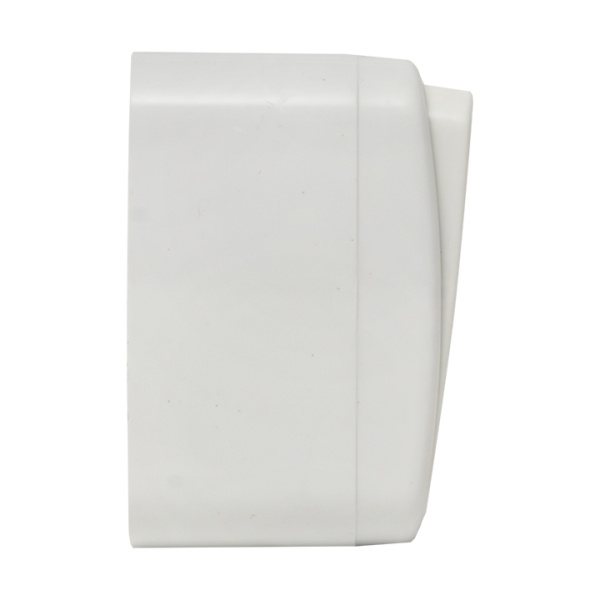 Купить EKF Basic Минск Белый Выключатель 2-кл с индикатором, 10А, ОП