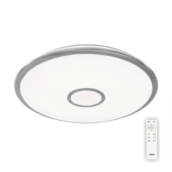 Citilux CL70380R Старлайт Хром LED Светильник с пультом