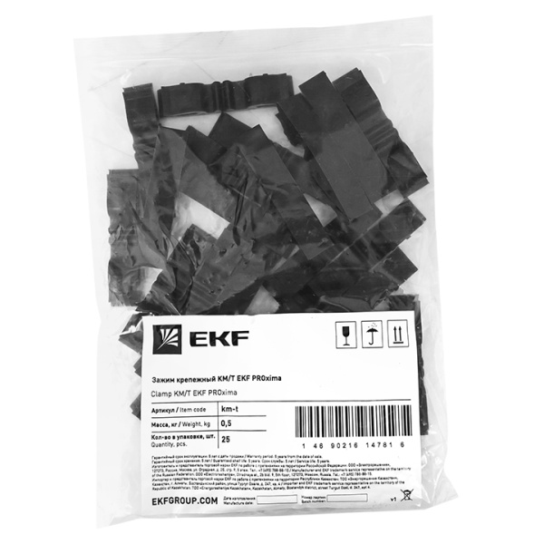 Купить EKF Зажим крепежный КМ/Т