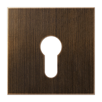 JUNG центральная плата для замка, латунь Antik ME2925AT