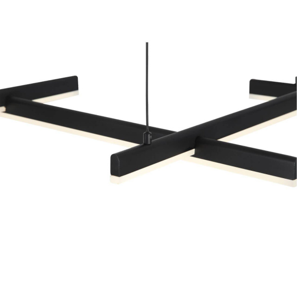 Купить ST LUCE SL394.403.06 Люстра подвесная  Черный/Белый LED 6*14W